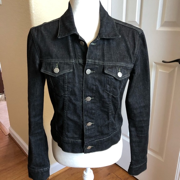 black denim jacket size 20